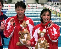 Hagiwara leads Japanese 1-2 at Pan Pacific swimming